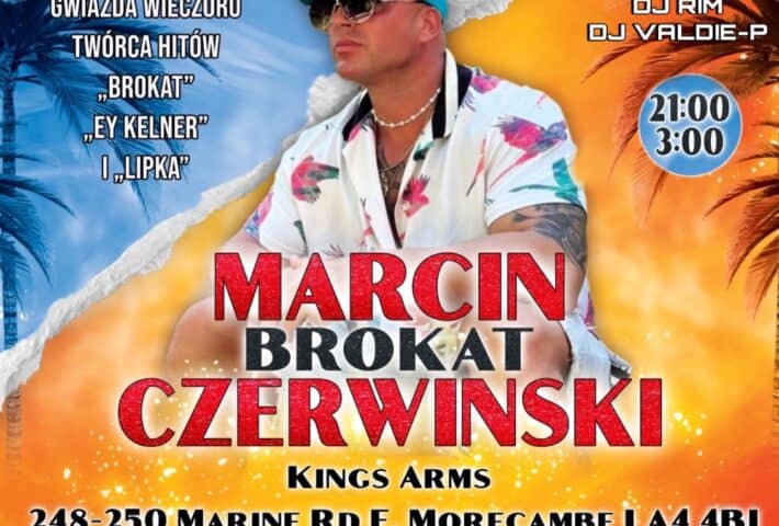 Polska Noc Latino Morecambe Marcin “Brokat” Czerwinski Live