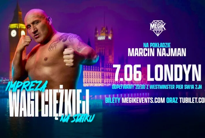 IMPREZA WAGI CIĘŻKIEJ NA STATKU – Na pokładzie Marcin Najman