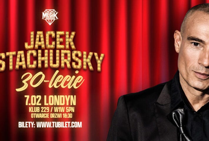 Jacek Stachursky w Londynie